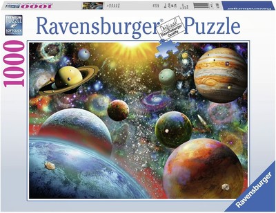 Collection Astronaute Clementoni Puzzle Adulte Espace Planète Terre Fusée 1000 Pieces 