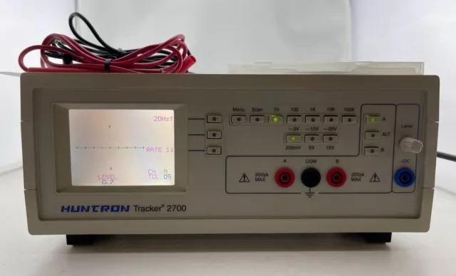 Huntron Tracker 2700 Component Tester / Circuit Analyzer - WORKING CONDITION Huntron Tracker 2700 Component Tester / Circuit Analyzer - WORKING CONDITION