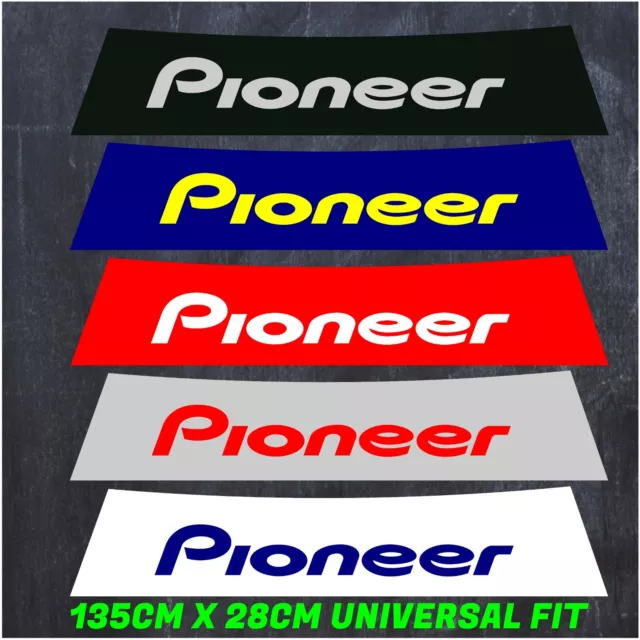 Pioneer Sunstrip universal fitting 135 x 28cm
