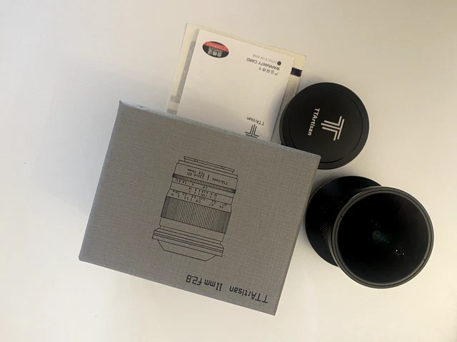 ttartisan 11mm f2.8 fisheye Fuji GFX mount