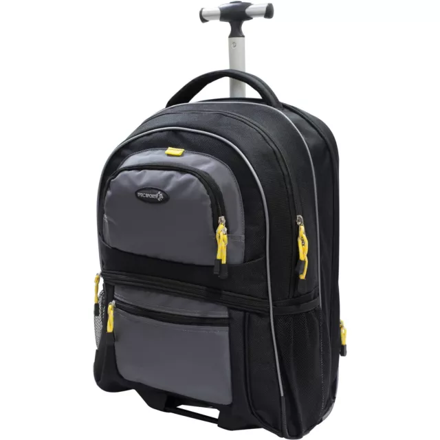 19" Rolling Backpack - Black