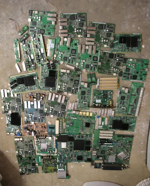 E14 - Big Lot #1 Of Scrap Computer Electronics Telecom Mother Boards Pc Boards E14 - Big Lot #1 Of Scrap Computer Electronics Telecom Mother Boards Pc Boards
