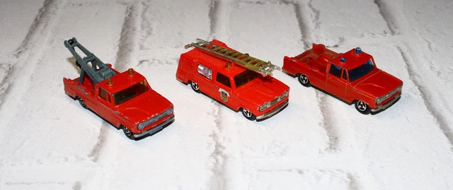 Majorette: voiture Dodge Pompiers, Fire Dept. 1/64