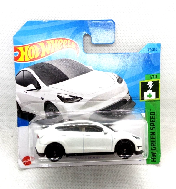 Tesla Model Y Hot Wheels Hw Green Speed 1/10 | Meses sin interés