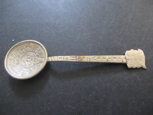 Mexico souvenir spoon, "Alpaca Mexico"