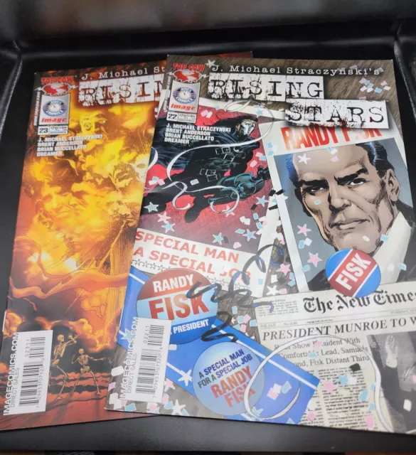2004 top cow RISING STARS #22 and 23 J. Michael Straczynki's lot of 2 comic book