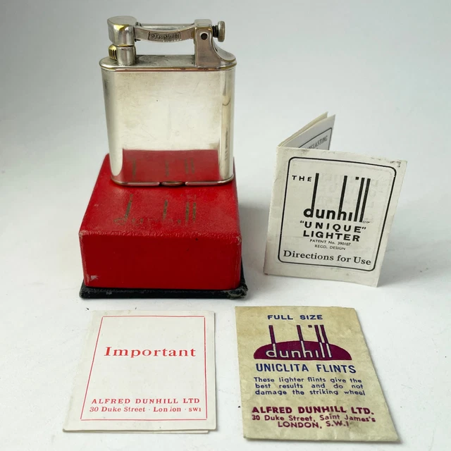 Dunhill Petrol Lighter Universal, Antique Lighter, Metal Lighter, Cigarette Lighter, Smoking Accessorie, Luxury Liquid Lighter, Made In RSM - New Zealand