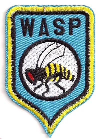 Stingray WASP Logo 3.75" Tall Embroidered Patch-J Anderson-USA Mailed (SRPA-01)