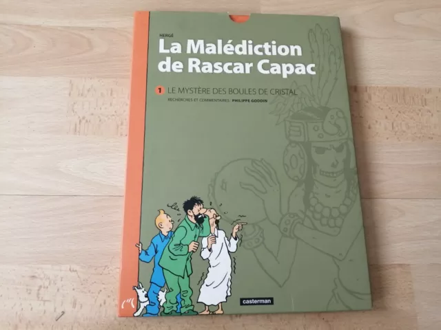 Tintin La Malediction De Rascar Capac Tome 1 Le Mystere Des Boules De Cristal