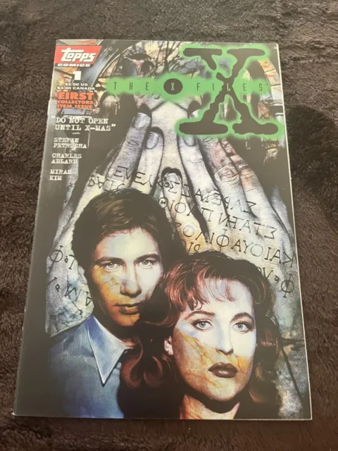 X-Files #1 (Topps Comics '95) -special numbered edition -created by Chris Carter