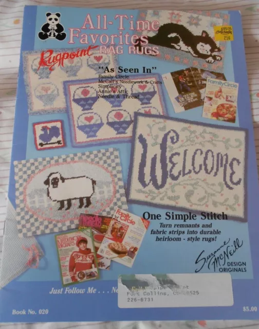 Folleto De Alfombras De Rugpoint Favoritas De Todos Los Tiempos Con Patrón De Trapo Ovejas Y Gatos Cestas