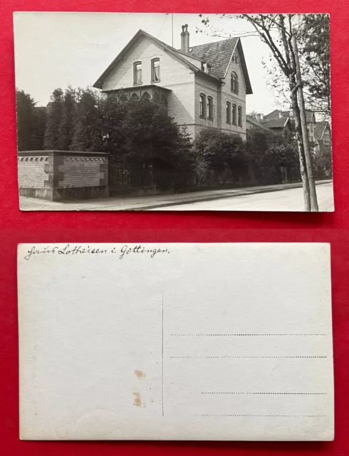 Privat Foto AK GÖTTINGEN um 1910 Haus Lotheisen   ( 122038