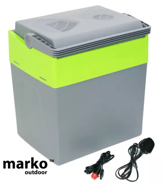 ELECTRIC COOLBOX 30L HOT COLD FRIDGE CAR VAN Camping Travel 240V