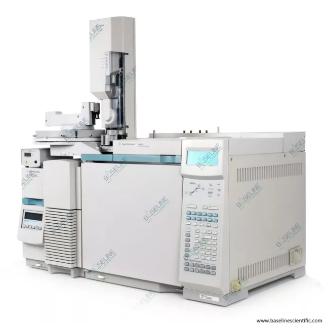 Agilent 6890N GC and 5973N MSD and 7683 Autosampler with One year Warranty