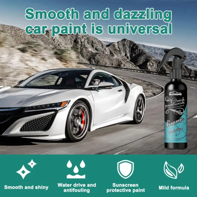 Nano Car Scratch Removal Spray Repair Polish Car Ceramic Coating 100ml G2W7