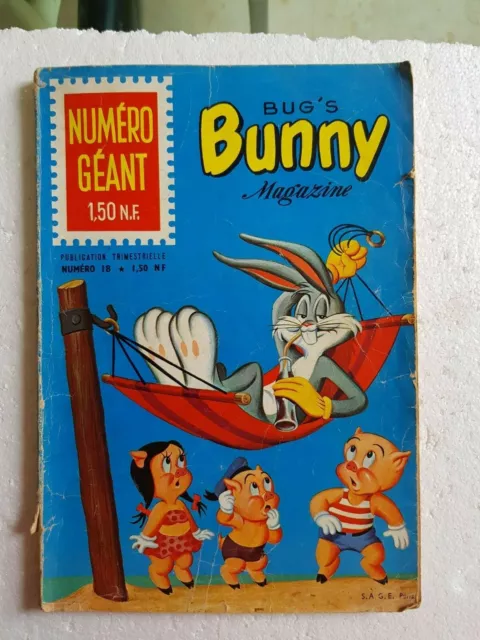 BD bugs bunny magazine n°18 numéro Géant