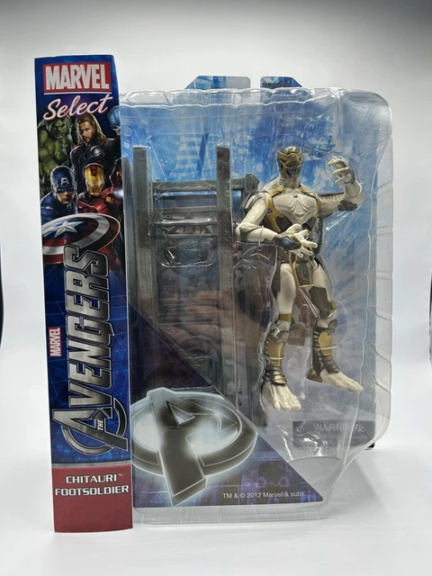 New Marvel Diamond Select CHITAURI FOOTSOLDIER Action Figure 2012 MCU