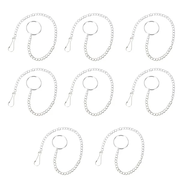 8 pz accessori lamiera di deviazione WC catena ascensore WC sostituzione acqua risparmio