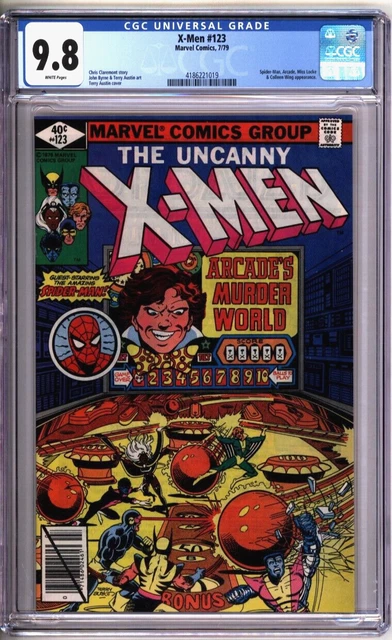 X-Men 123 CGC Graded 9.8 NM/MT Marvel Comics 1979