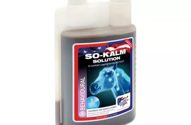 Equine America So Kalm Solution 1 Ltr. Horse Calmer With Magnesium