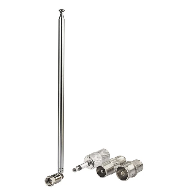 DAB FM Radio Telescopic Aerial Antenna & TV/3.5 Adapter fits Bose wave Radio FM