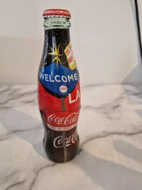 Coca Cola Glass Bottle Las Vegas 2007 "Sign of good taste"