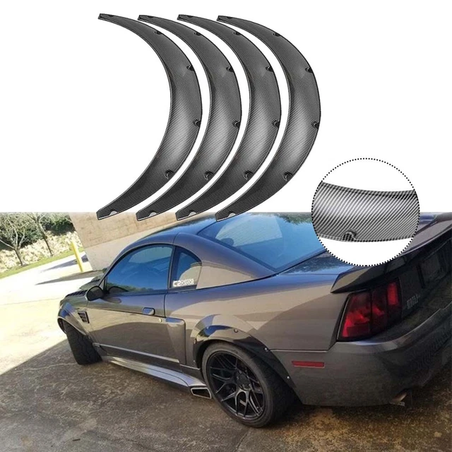CAR FENDER FLARES Wide Body Kit Wheel Arches Durable For Ford Mustang