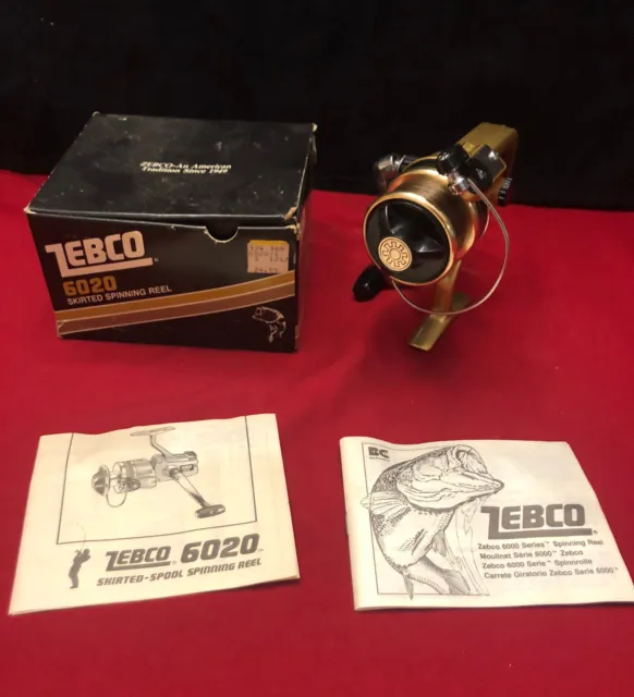 ZEBCO XB65 VINTAGE Open Face Spinning Reel, Made in Japan - Read $20.01 -  PicClick