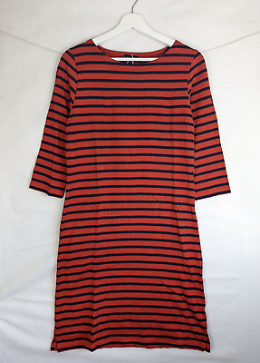 ARMOR-LUX Womens Breton Stripe Red Dress Top - Size 1 Small RRP £80
