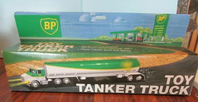 BP Toy oil tanker Truck  Limited Edition W/Box green