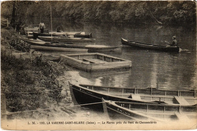 CPA La Varenne La Marne pres du Pont de Chennevieres FRANCE (1339580)