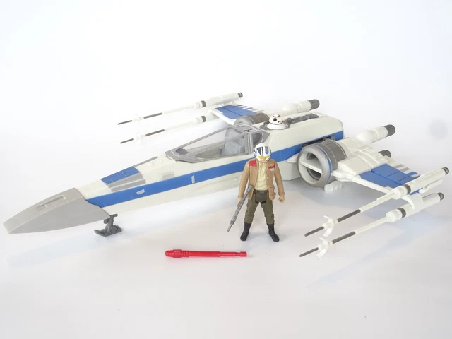 STAR WARS HASBRO Poe Dameron Resistance X-Wing 2015 The
