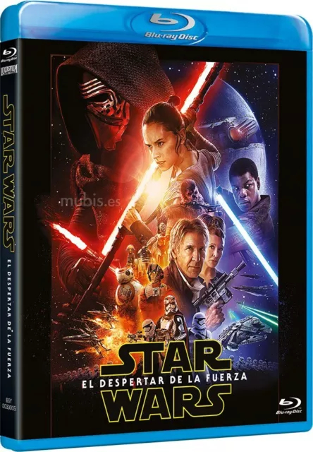 Star Wars: El Despertar de la Fuerza Blu-ray REGION LIBRE.A-B-C (2016 descatalog