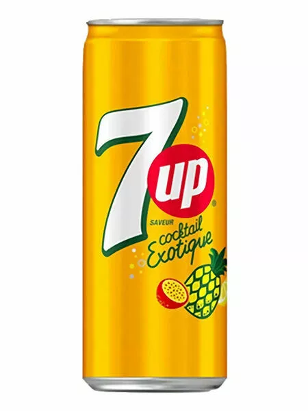 SEVEN UP TROPICAL/ EXOTIC 330 ml Dose, 24er Pack (24x 330ml)  EINWEG PFAND