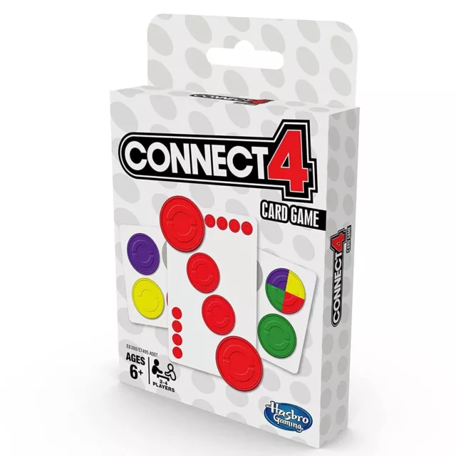 Hasbro Gaming Connect 4 Juego de cartas para mayores de 6 años Juego de 4... 2