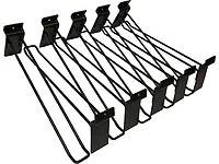 Sandberg 999-55 Hooks for Alu Slatwall 10-Pack