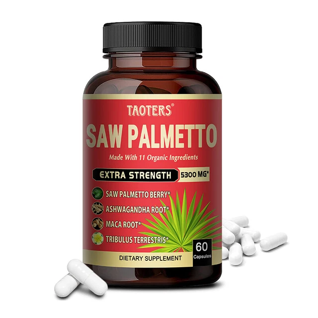 SAW PALMETTO DHT Blocker Fights Hair Loss and Keeps Prostate