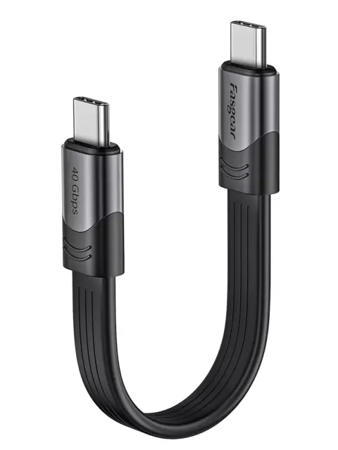  Fasgear USB C to Micro USB Cable 30cm Nylon Braided