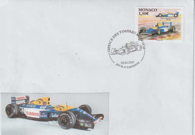 Williams-Renault FW14B Formula 1 Nigel Mansell,FDC Monaco 2021