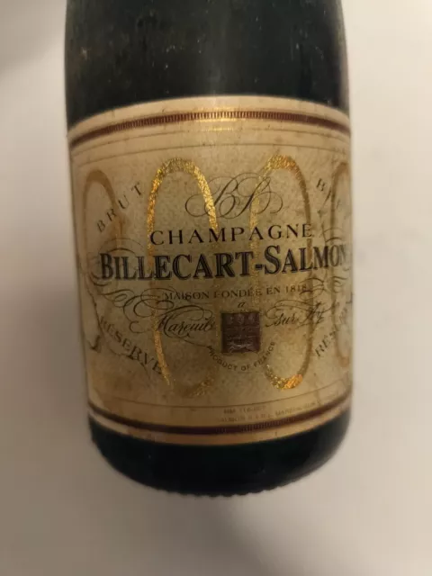 2000 Vintage Salmon Brut Reserve Billecart Champagne 37.5cl 3