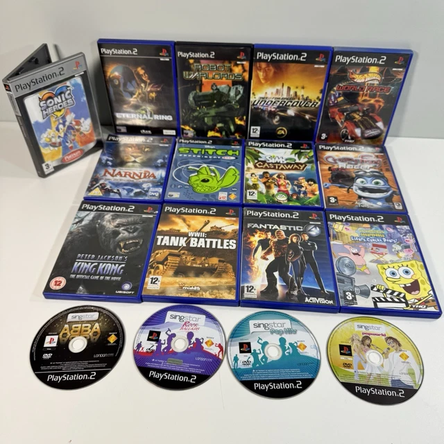 PLAYSTATION 2 PS2 Game Bundle Of 17 Mix Lot Of Different Genre £25.99 ...