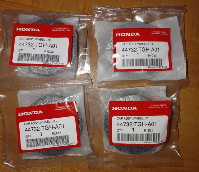 Red R Wheel Cap GENUINE OEM HONDA Civic Type-R Wheel Center Caps FK2 FK8 Black Red H ...