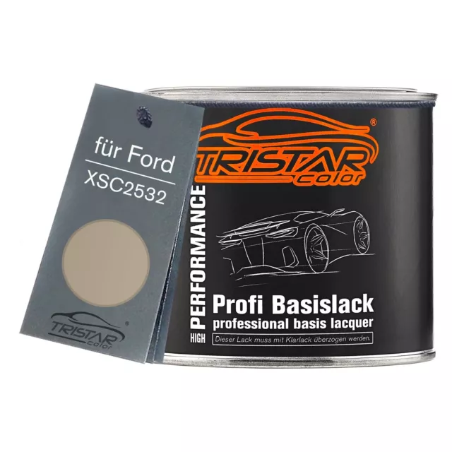 Autolack Dose spritzfertig für Ford XSC2532 Muscat Gold Metallic Basislack 0,5L