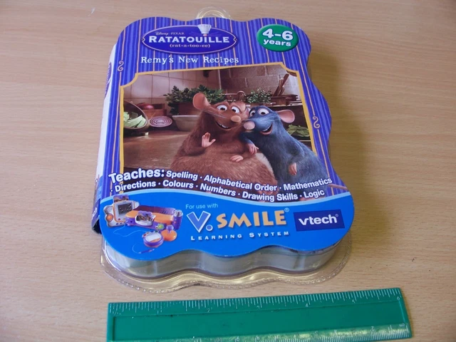 DISNEY PIXAR RATATOUILLE VTech - V.Smile Game Cartridge With Box ...