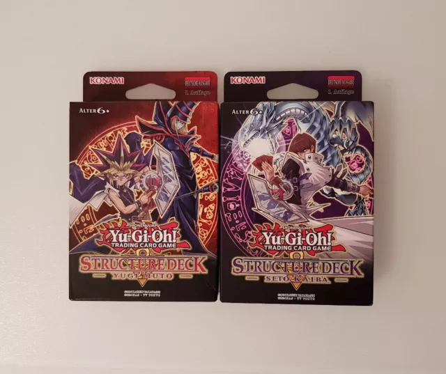 Yu-Gi-Oh! Structure Deck Seto Kaiba & Yugi Muto Deutsche Version! Original! OVP!