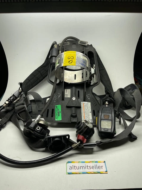 MSA SCBA Air Pak Custom 4500 Ultralite AS IS Condition DIGITAL FAST SHIP