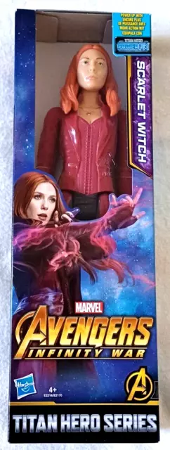 Marvel Avengers Infinity War Titan Hero Series SCARLET WITCH 12" Action Figure