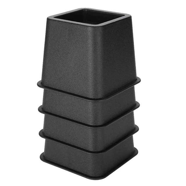 Protector de gabinete niveladores de pies ajustables tapas de mesa negras