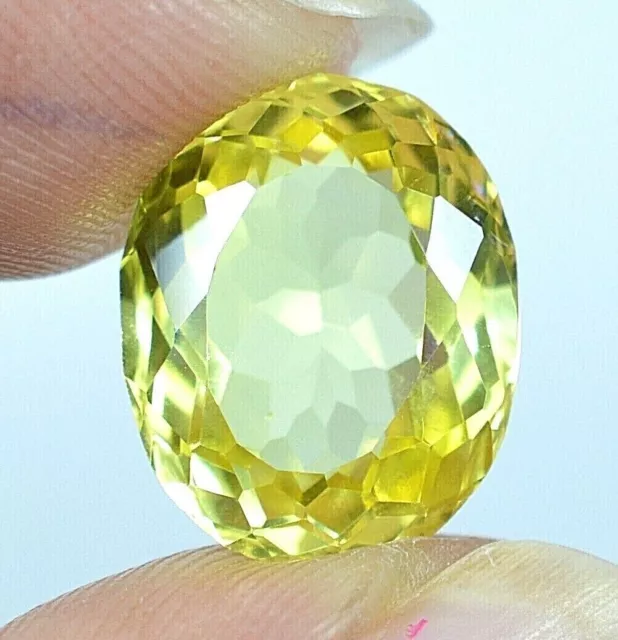 VVS Ceylon's Natural Yellow Sapphire 8.25 Ct Oval Certified Loose Gemstone C767 3