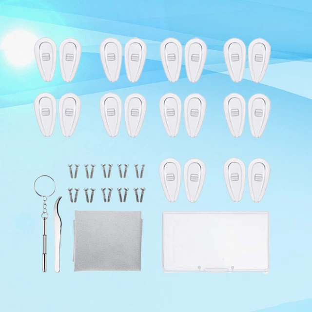 Silicone Nose Pads for Eyeglasses Glasses Tighten The Screws
